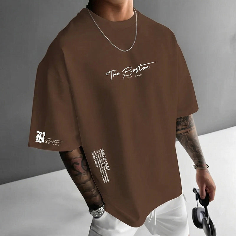 Sommerfeld | Urbanes Oversize-T-Shirt mit Grafikdruck