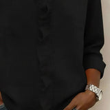 Beatrice | Edle V-Ausschnitt Bluse