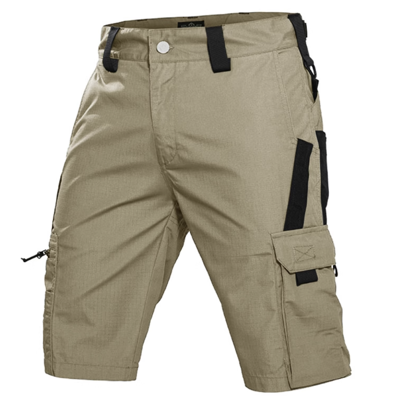 Outdoor-Camouflage-Trainingsshorts mit Mehrfachtaschen für Herren