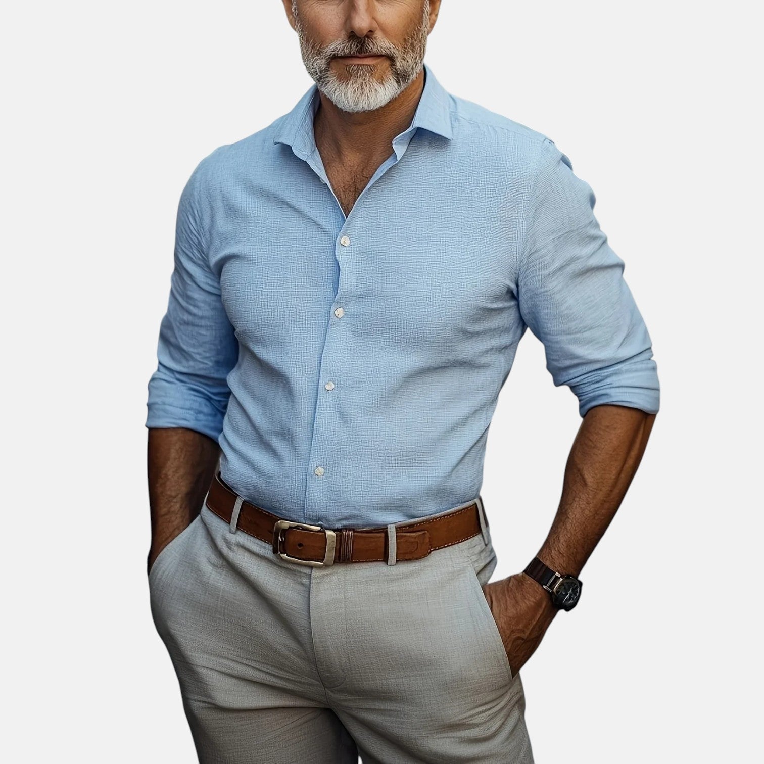 Sommerfeld | Herren Slim Fit Business Hemd mit Knitterfrei