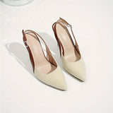 Sommerfeld™ | Kontrast-Slingback-Pumps