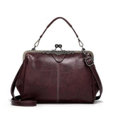 Vintage Kuss-Schloss Handtasche