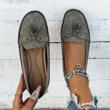 Nadine - Klassische Loafers mit Quasten-Detail
