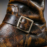 Sommerfeld | Vintage-Lederstiefel für Herren