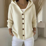 Sommerfeld | Strickjacke mit Kapuze