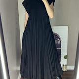 Petra™ – Zeitloses & Bequemes Plissiertes Kleid