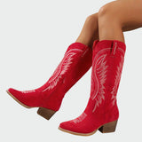 Sommerfeld™ | Modische bestickte Western-Stiefel