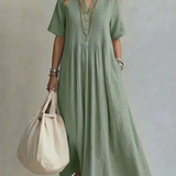 Sommerfeld | Plissiertes Midikleid (2 Kaufen, 1 GRATIS dazu)
