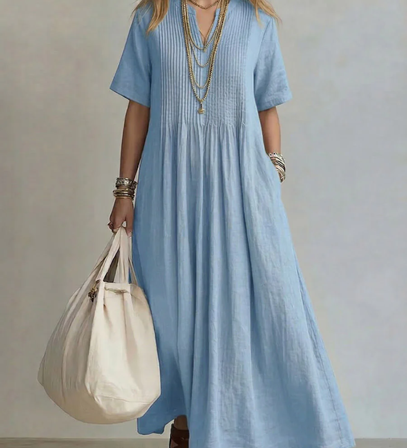 Sommerfeld | Plissiertes Midikleid (2 Kaufen, 1 GRATIS dazu)