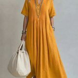 Sommerfeld | Plissiertes Midikleid (2 Kaufen, 1 GRATIS dazu)