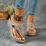 Élodie - Keil-Zehensandalen für Dame