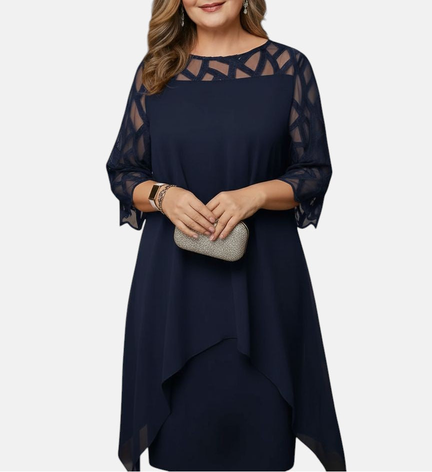 Yolanda™ - Elegantes, Bequemes Midikleid