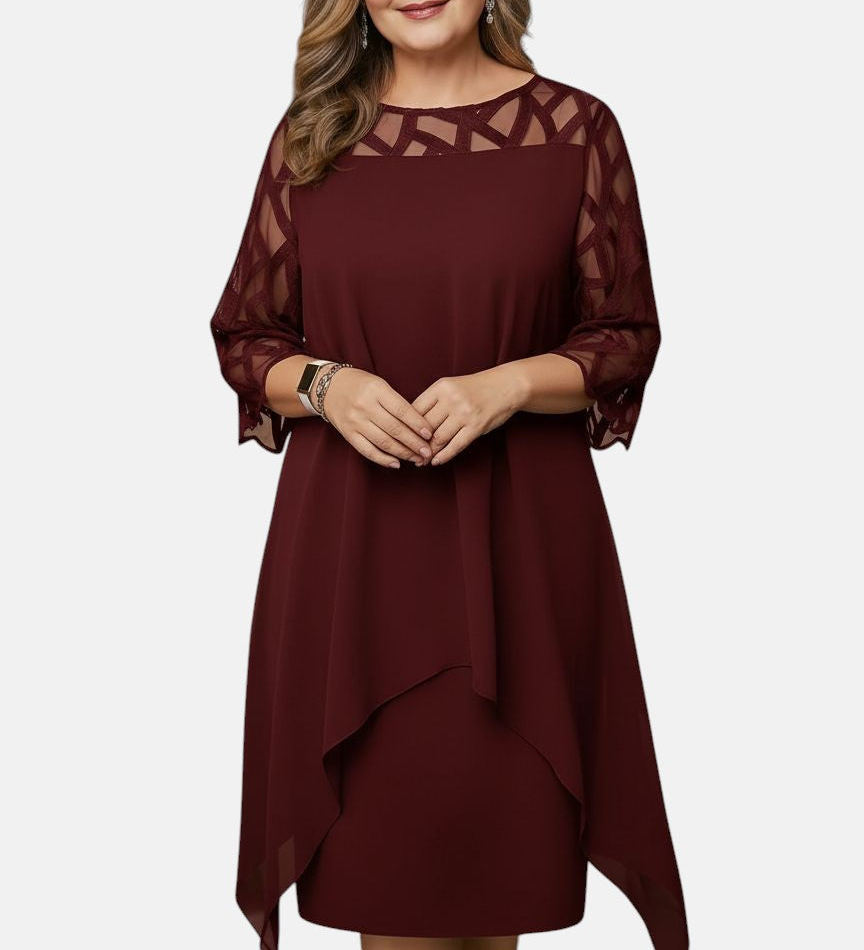 Yolanda™ - Elegantes, Bequemes Midikleid