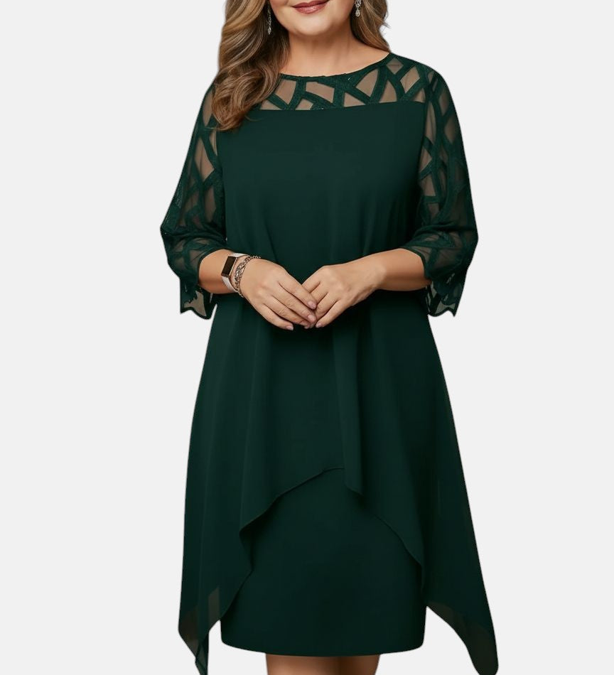 Yolanda™ - Elegantes, Bequemes Midikleid