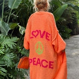 Sommerfeld | Liebe & Frieden - Long Sleeve Cardigan