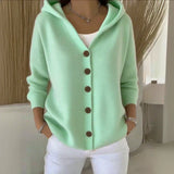Sommerfeld | Strickjacke mit Kapuze