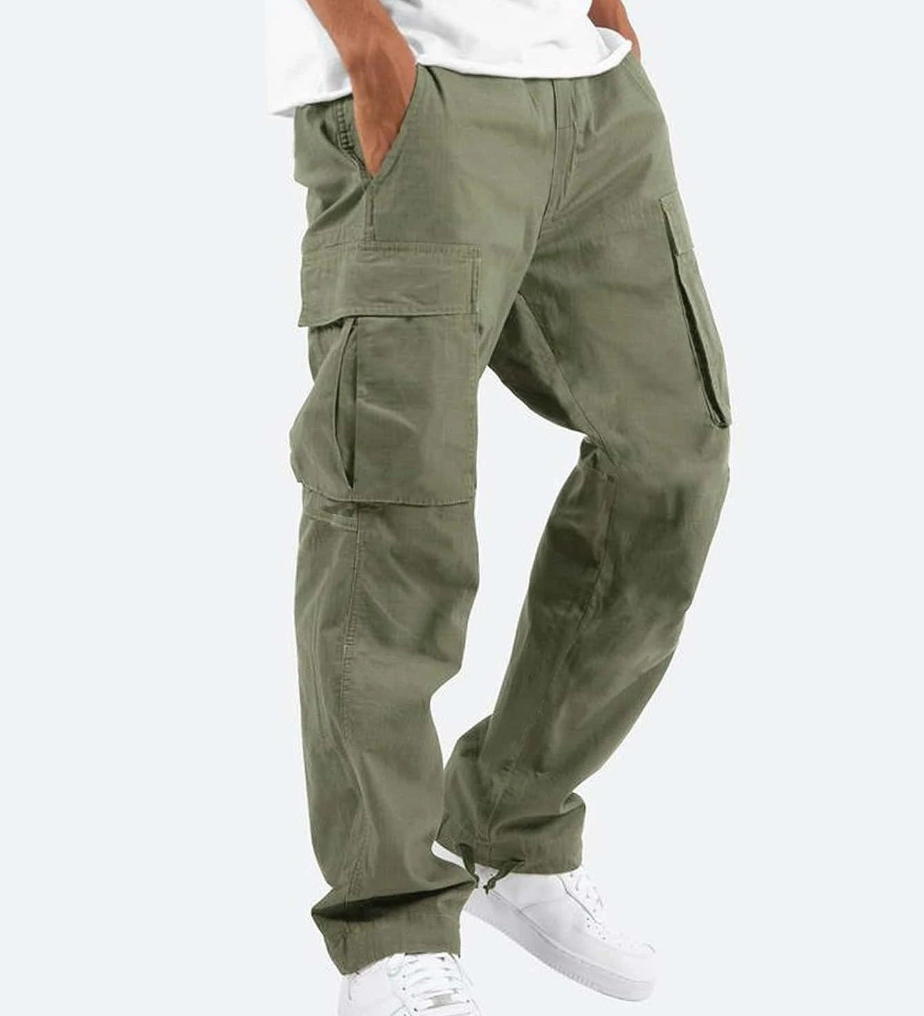 Sommerfeld™ | Herren Cargo-Hose mit weitem Schnitt – Freizeit & Utility-Hose