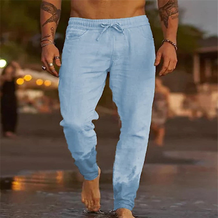 Sommerfeld | Lässige Herren Strandhose aus Baumwolle (1 kaufen, 1 GRATIS dazu)