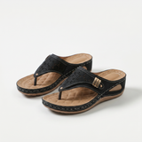 Élodie - Keil-Zehensandalen für Dame