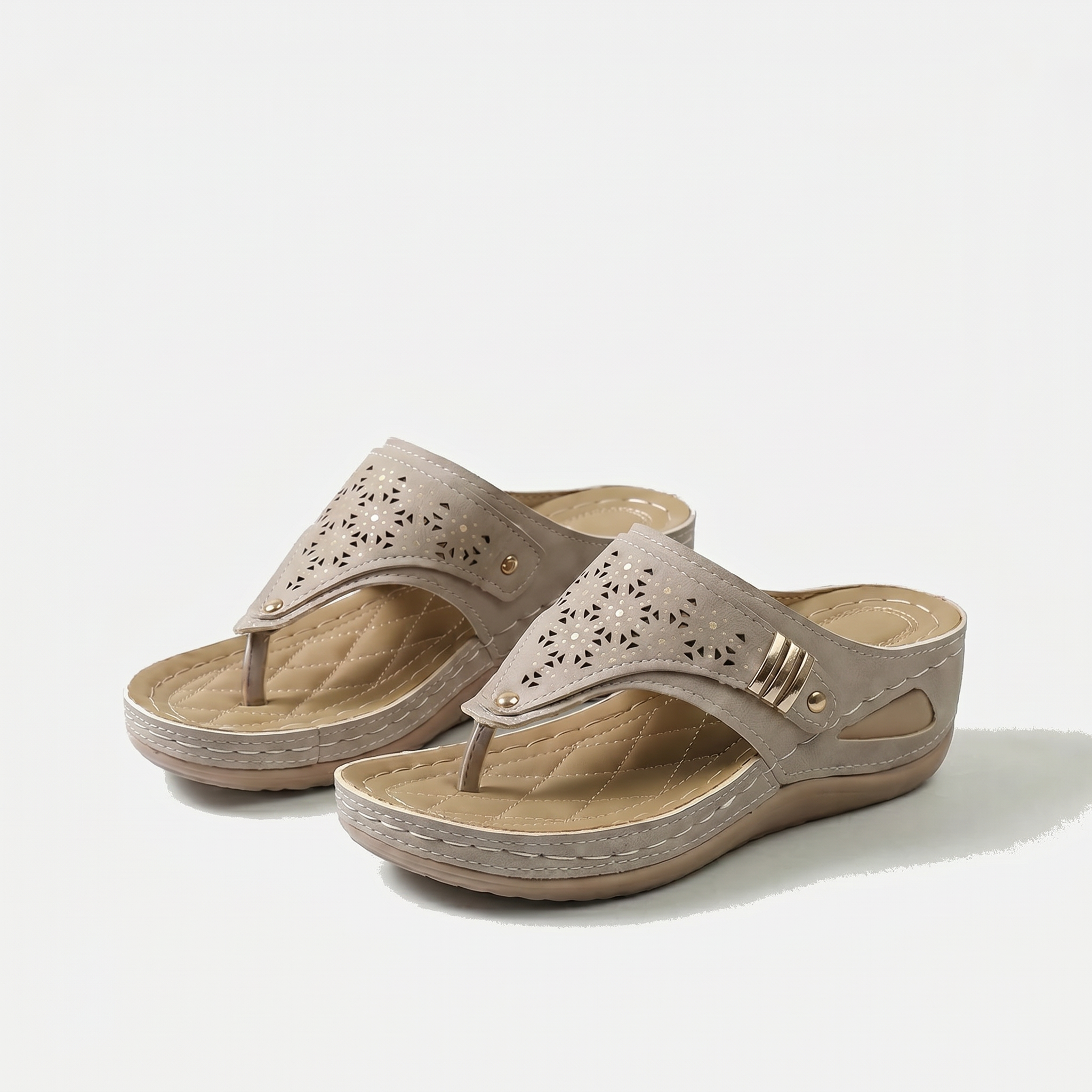 Élodie - Keil-Zehensandalen für Dame