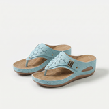 Élodie - Keil-Zehensandalen für Dame
