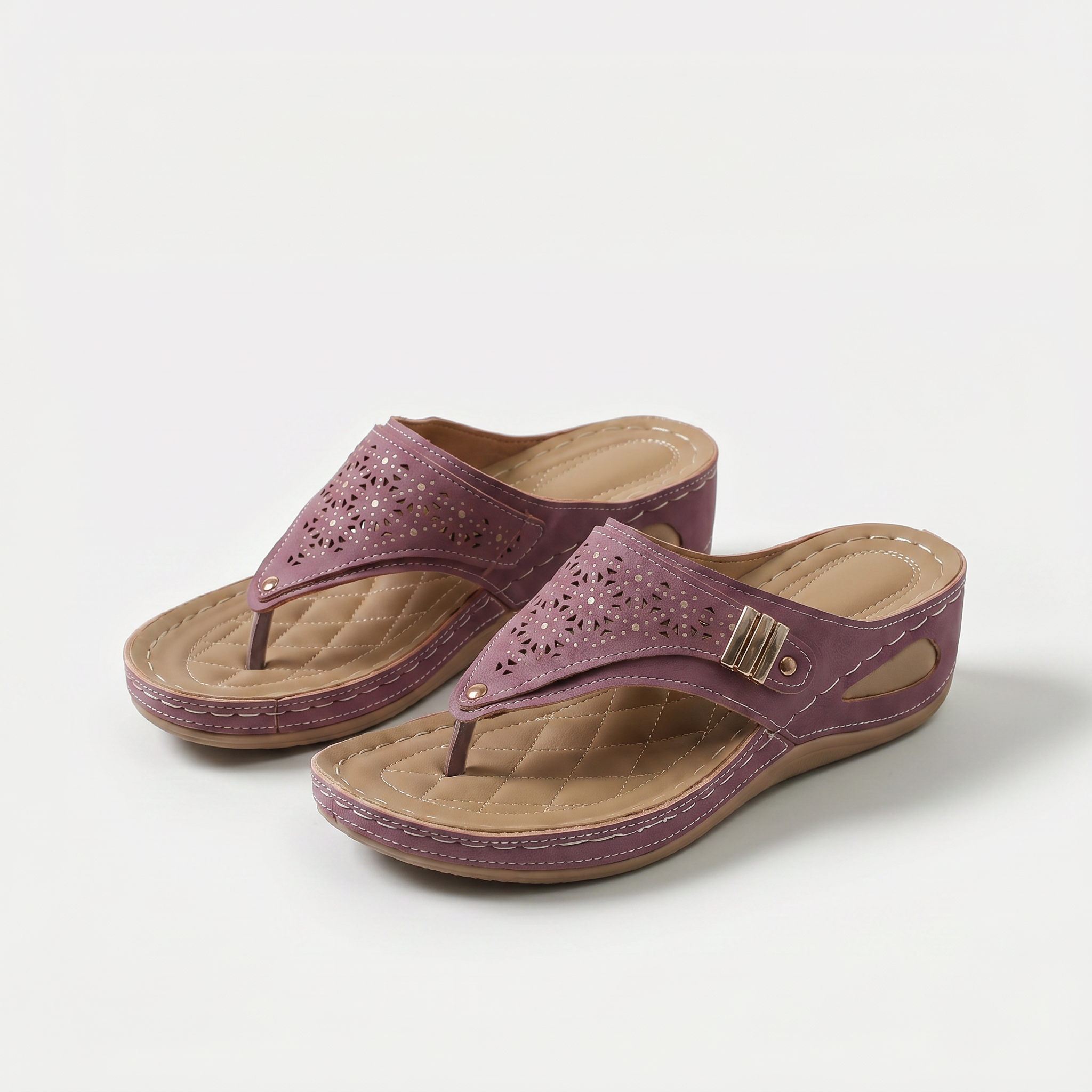 Élodie - Keil-Zehensandalen für Dame