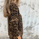 Zerena | Schickes Oberteil mit Leopardenmuster