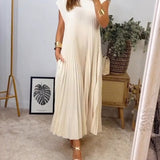 Petra™ – Zeitloses & Bequemes Plissiertes Kleid