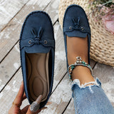 Nadine - Klassische Loafers mit Quasten-Detail