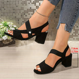 Sommerfeld™ | Komfortable High-Heels mit Kreuzriemen