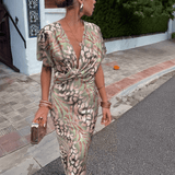 Sommerfeld | Maxikleid mit eleganter Drapierung