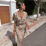 Sommerfeld | Maxikleid mit eleganter Drapierung