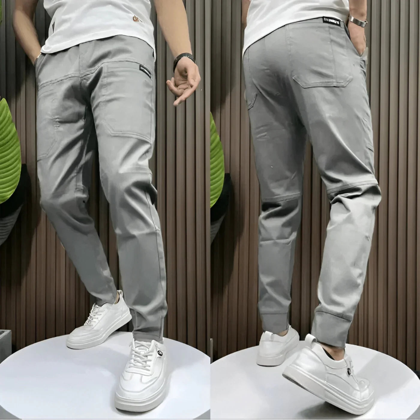 Sommerfeld | Premium Herren Cargo Stretchhose (1 Kaufen, 1 GRATIS dazu)