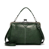 Vintage Kuss-Schloss Handtasche