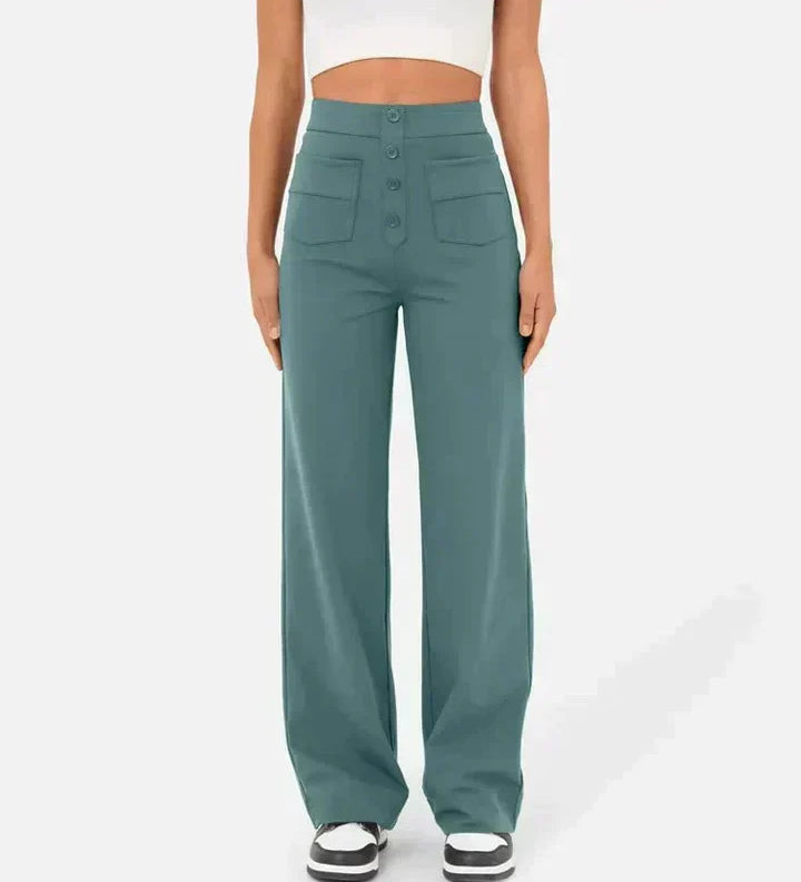 Sommerfeld | Elastische Hose mit hoher Taille
