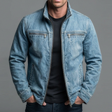 Sommerfeld | Vintage Baumwolljacke mit Reißverschluss