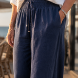 Sommerfeld | Weite Leinenhose für Damen (1 Kaufen, 1 GRATIS dazu)