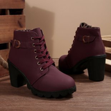 Sommerfeld | Schnürstiefeletten mit Metallschnalle