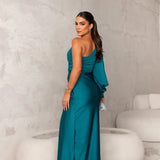 Sommerfeld | Glamouröses One-Shoulder Maxi Kleid