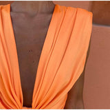 Sommerfeld | Elegantes Abendkleid mit tiefem V-Ausschnitt