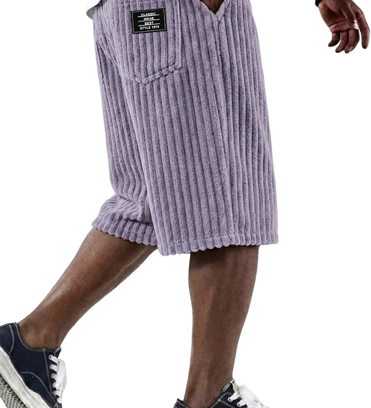 Sommerfeld | Cord-Shorts mit Stickdetail (1 Kaufen, 1 GRATIS dazu)