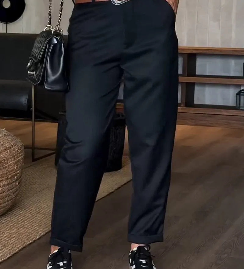 Sommerfeld | ELEGANTE, FIGURSCHMEICHELNDE HOSE MIT STREIFEN