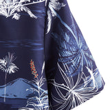 Hemd mit Palmenmuster und Shorts zum Schwimmen
