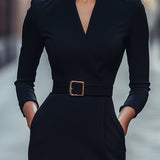 Vistara™ - Moderne Kleid mit Gürtel