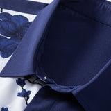 Hemd mit floralem Patchwork-Print und Shorts zum Schwimmen