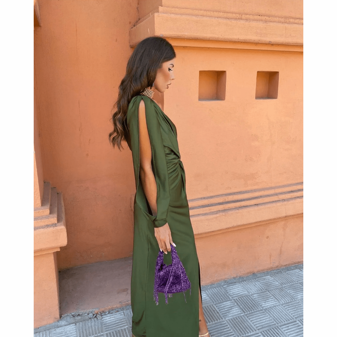 Sommerfeld | Elegantes Abendkleid mit Knotendetail