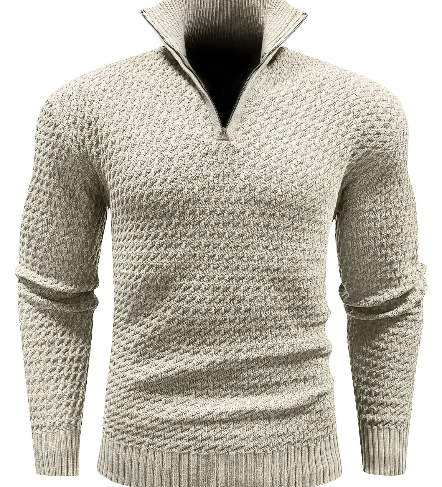 Sommerfeld | Viertel-Zip Rollkragenpullover