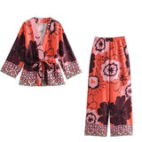 Sommerfeld | Elegantes Zweiteiler-Set mit weiter Hose