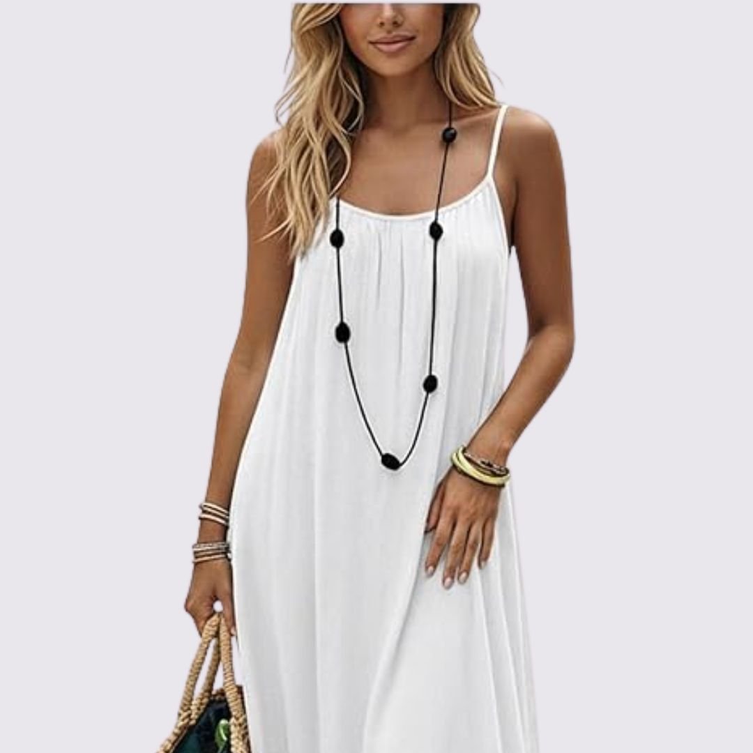 Sommerfeld | Elegantes Sommerkleid mit Rückenausschnitt