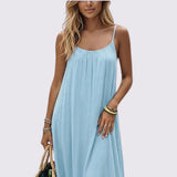 Sommerfeld | Elegantes Sommerkleid mit Rückenausschnitt